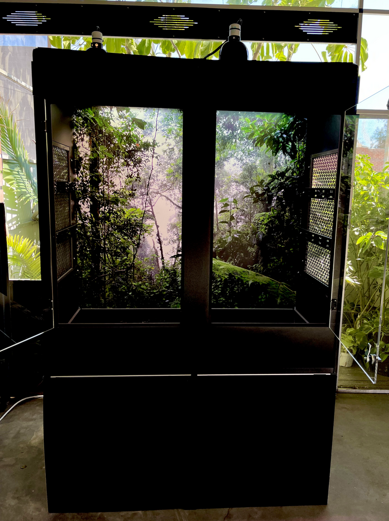 Acrylic Doors 48"Wide_48Tall_24"Deep
