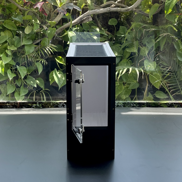 Acrylic Door 7.5Wide_16"Tall_18"Deep Tamuradesigns