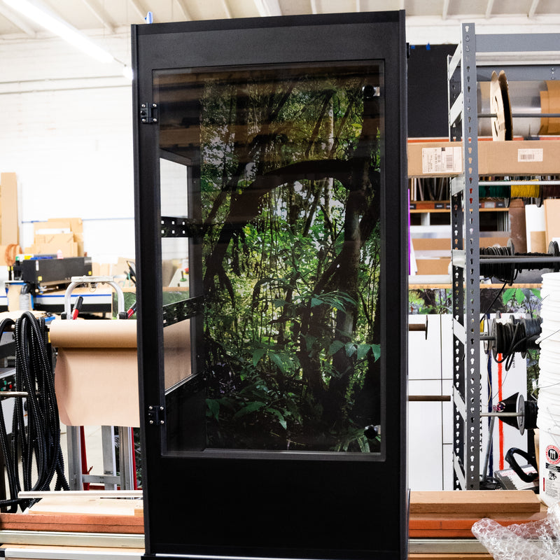 Acrylic Door 24"Wide_48"Tall_24"Deep