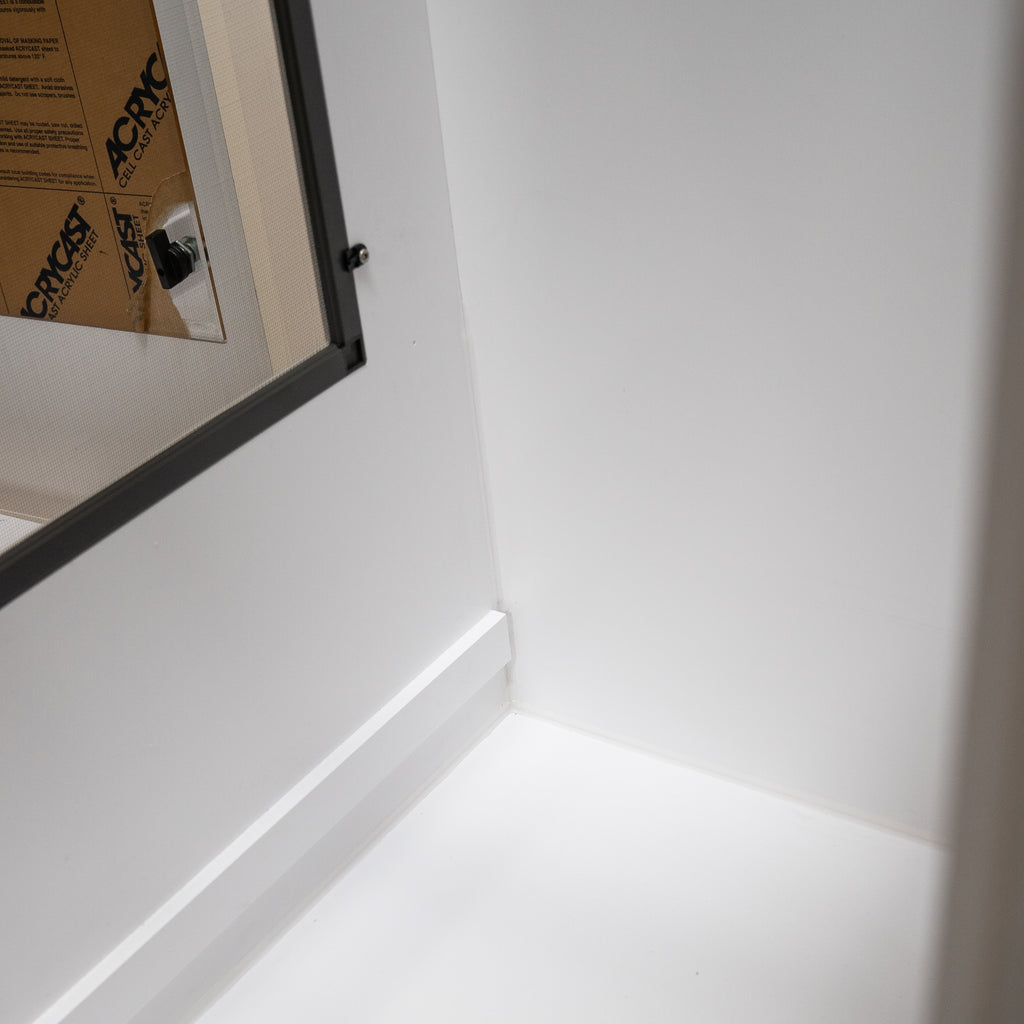 Acrylic Door / No Drain / No Base  24'' Wide_48''Tall_24''Deep
