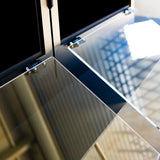 Acrylic Doors 47''Wide_20''Tall_23''Deep With Divider