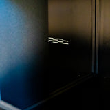 Acrylic Doors 47''Wide_20''Tall_23''Deep With Divider