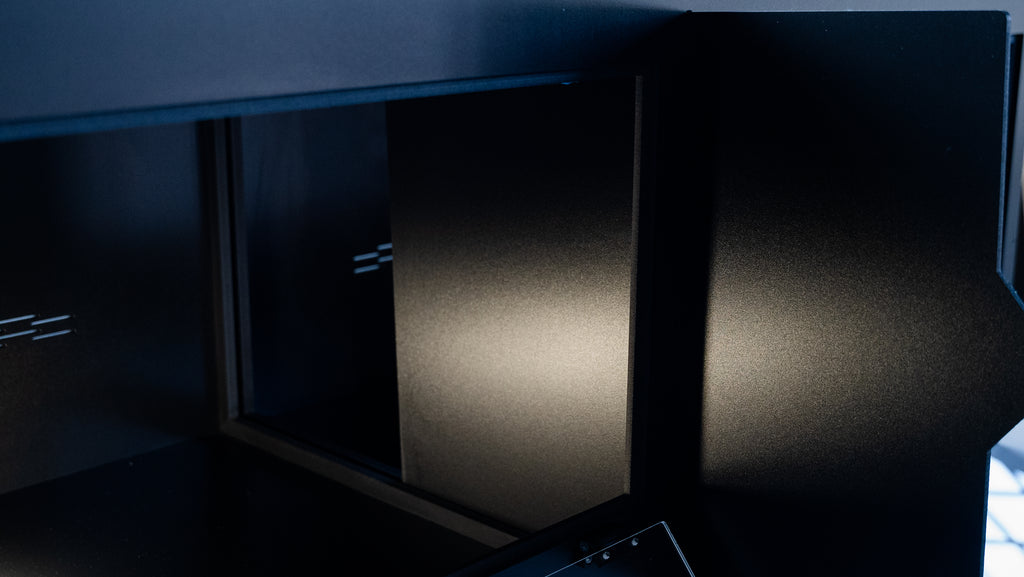 Acrylic Doors 47''Wide_20''Tall_23''Deep With Divider