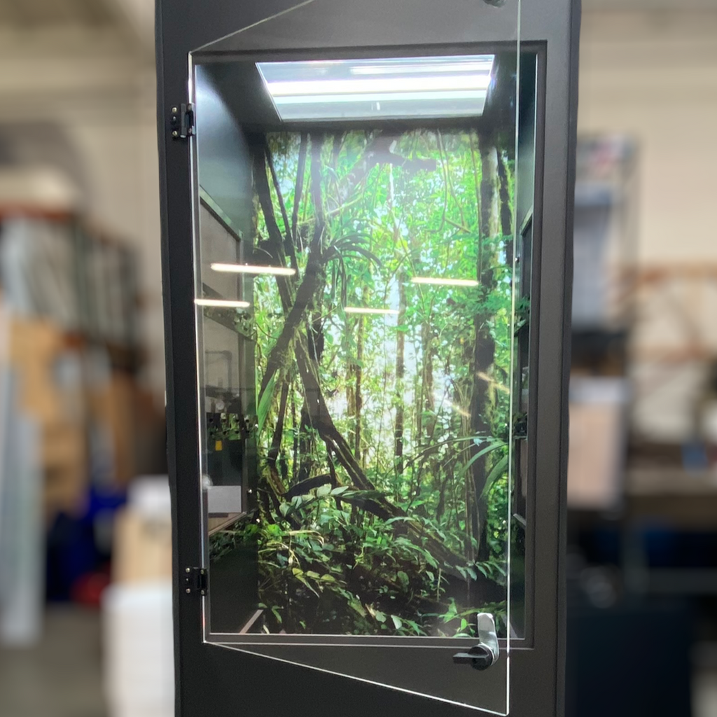 Acrylic Door 24"Wide_48"Tall_24"Deep