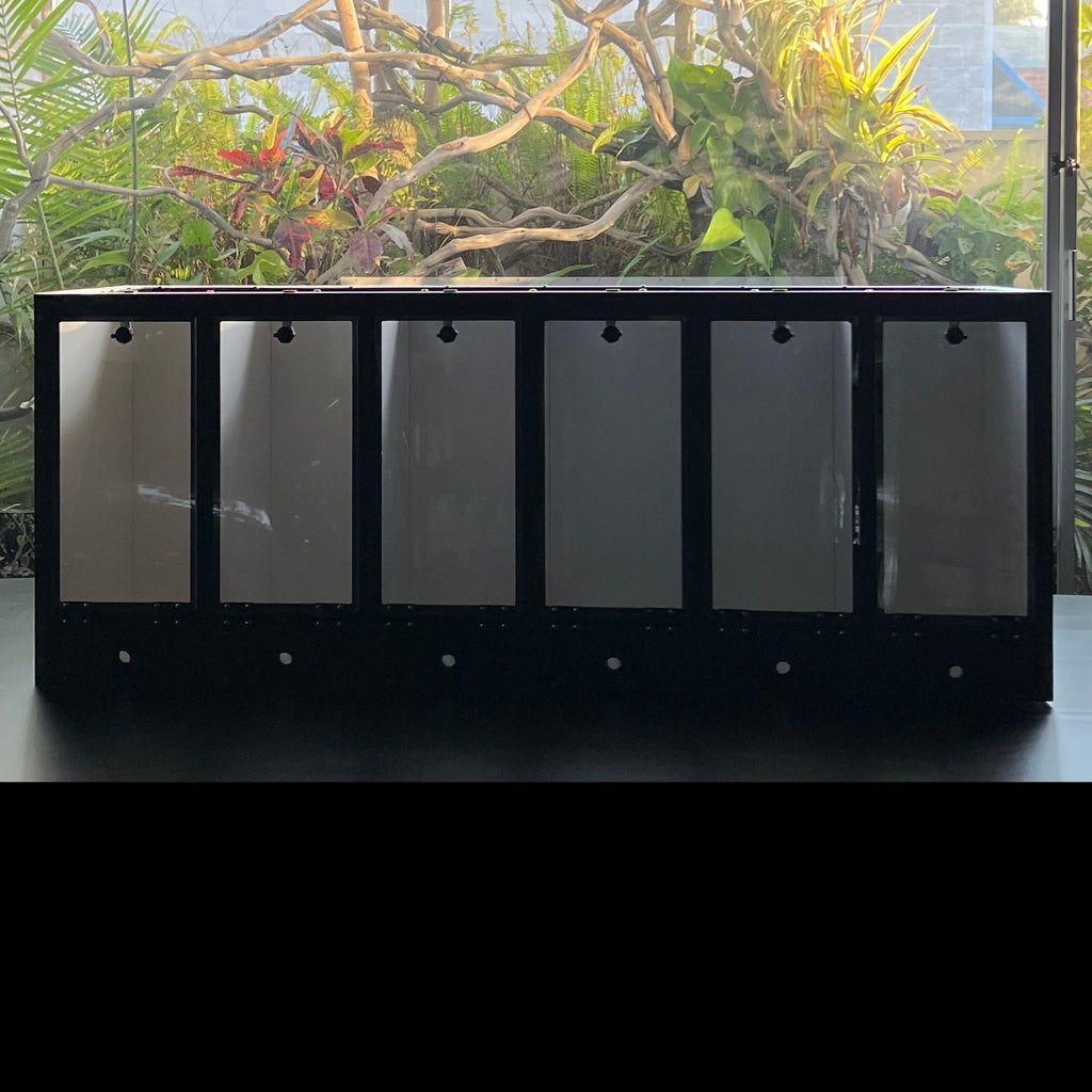 Acrylic Front Doors  6Compartment Condo 46"Wide_18"Tall_15"Deep