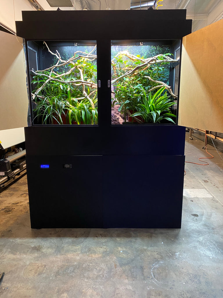 Acrylic Doors 48"Wide_48Tall_24"Deep