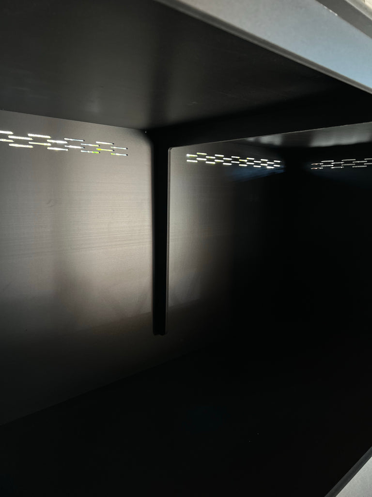 Acrylic Doors 72"Wide_36"Tall_36"Deep