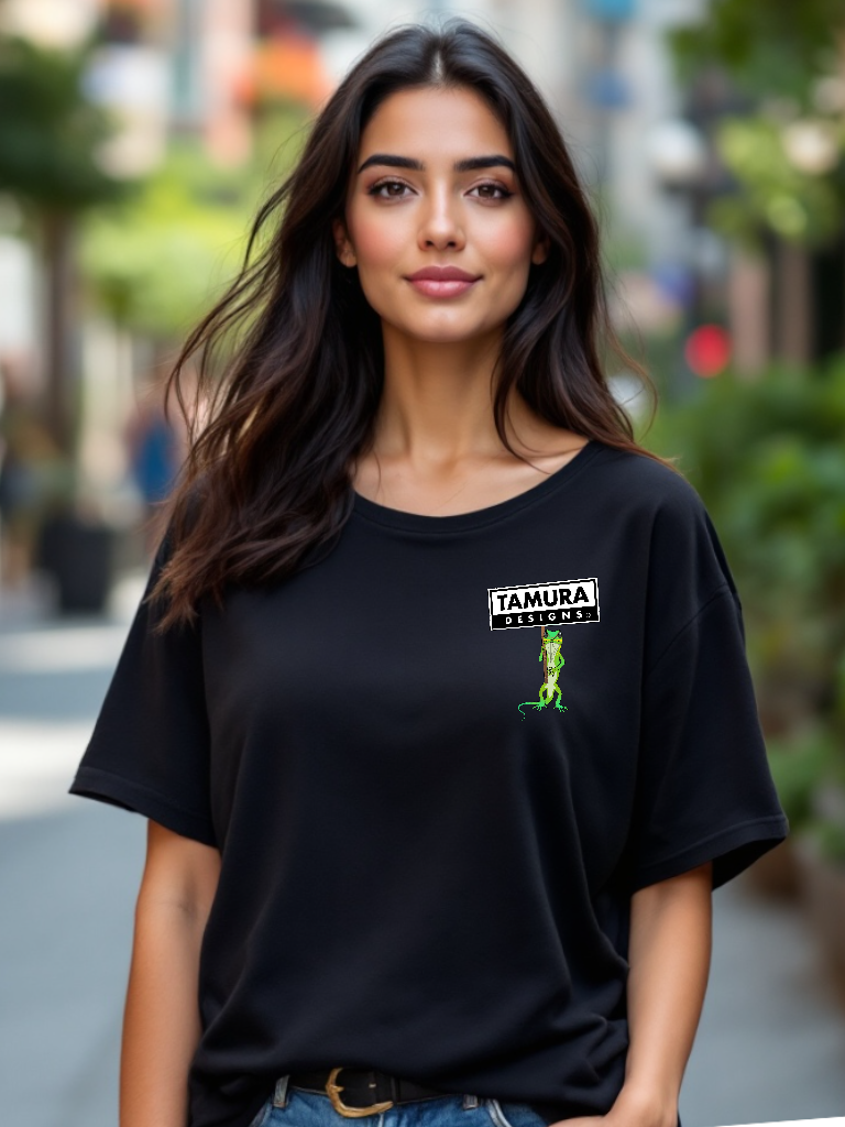 ANOLE TSHIRT FRONT  ENCLOSURE FRIM BACK PRINTED