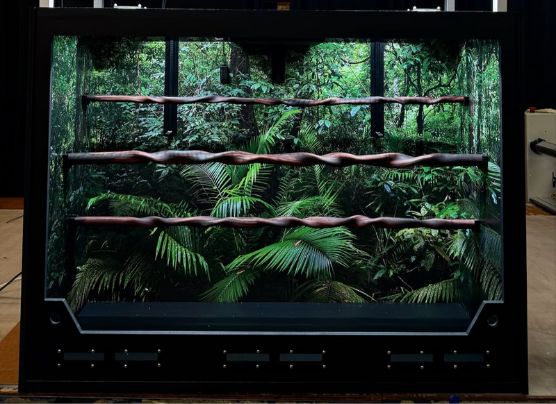 47.5” wide x 36” tall x 18” deep