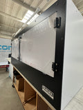 43” wide x 18” tall x 23” deep ACRYLIC DOORS