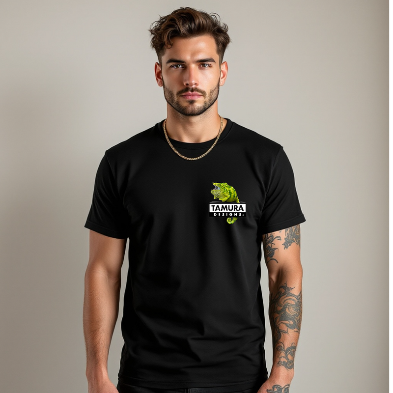 T-shirt  BACK LOGO  AND SMALL FRONT LEFT LOGO