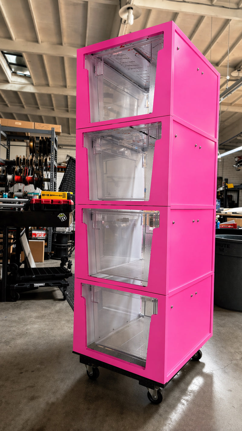 WORKSHOP RACK 4 PINK
