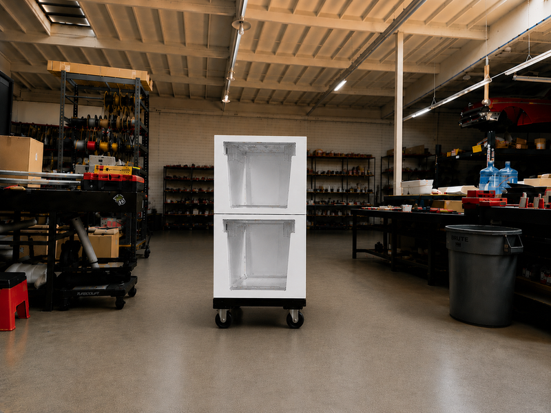 WORKSHOP RACK 2 WHITE