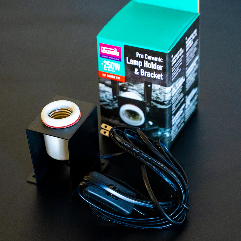 Arcadia - Pro Ceramic Lamp Holder & Bracket 250W