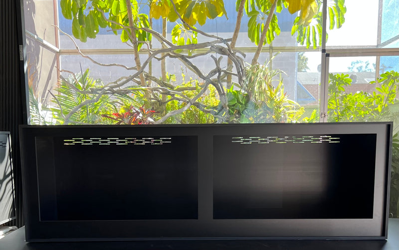 Acrylic Doors 60"Wide_24"Tall_24"Deep