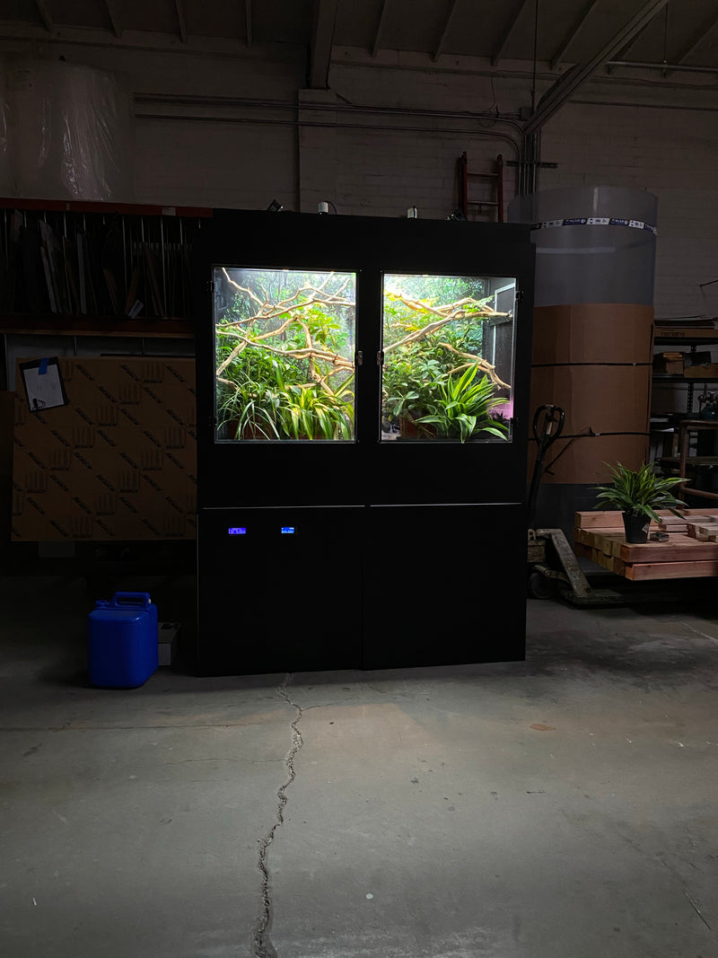 Acrylic Doors 48"Wide_48Tall_24"Deep